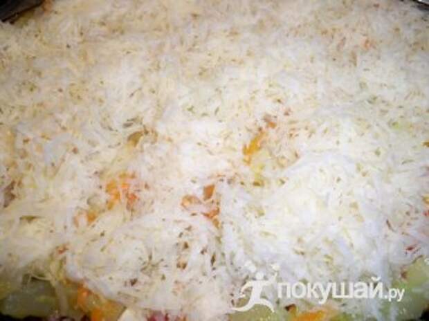 Запеканка с кабачками