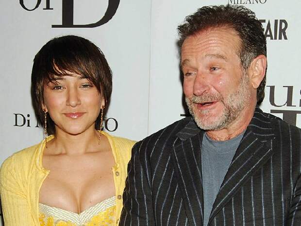 Zelda Williams and Robin Williams arrive at the premiere of their film, House of D, in New York, on April 10, 2005. (Reuters/Bill Davila) Zelda Williams and Robin Williams arrive at the premiere of their film, House of D, in New York, on April 10, 2005. (Reuters/Bill Davila)