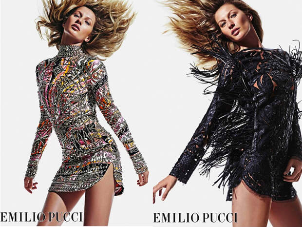 Gisele Bundchen for Emilio Pucci Fall 2014 ad campaign 