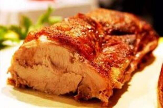 Свиной карбонат - сочное постное мясо в ароматном маринаде