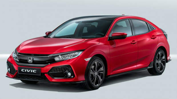 Европейский Honda Civic нового поколения получил турбомоторы