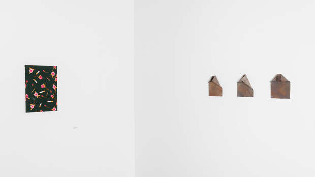 Кирилл Манчунский «5 окурков» и Евгения Гильденбрандт, работа без названия