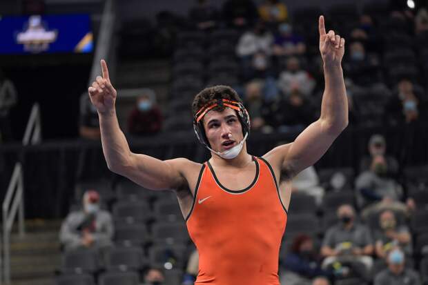 Oklahoma State Wrestler 'Italian Stallion' Dominates Rival In Handshake Brawl