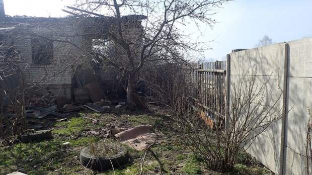 В Бобруйском районе горел дом.