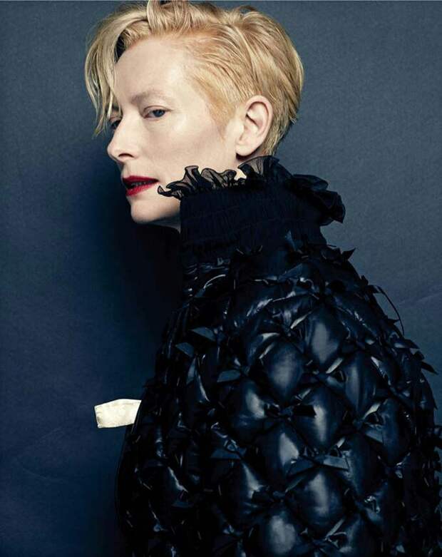 Тильда в кавере для Vogue и Chanel
