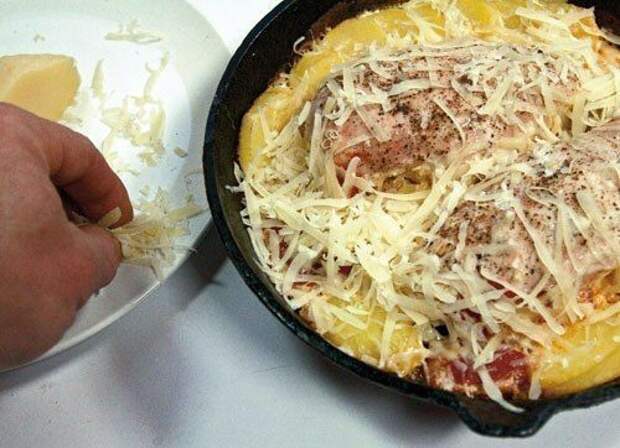 мясо с сыром