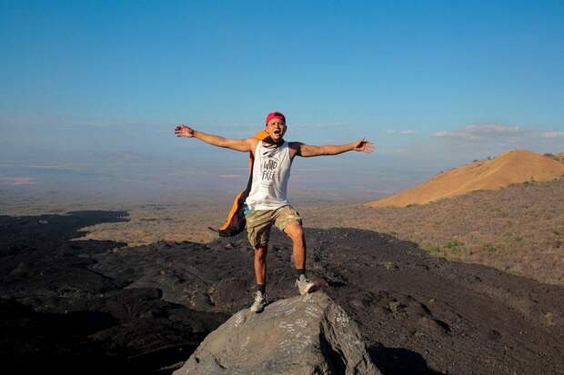 Вулканический сёрфинг в Никарагуа