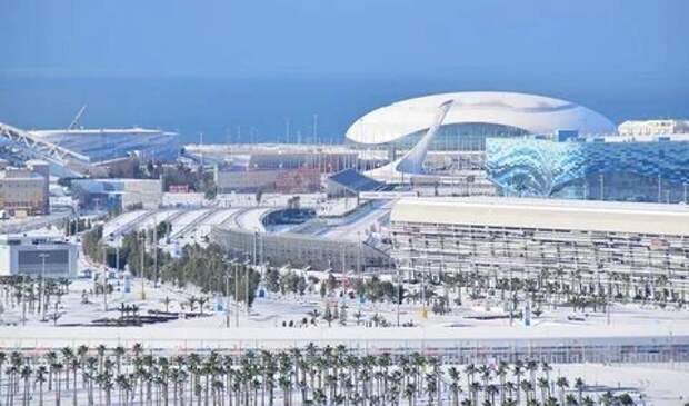 Сочи Парк Зимой Фото.