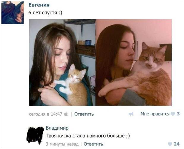 Смешные комментарии из социальных сетей прикол, юмор