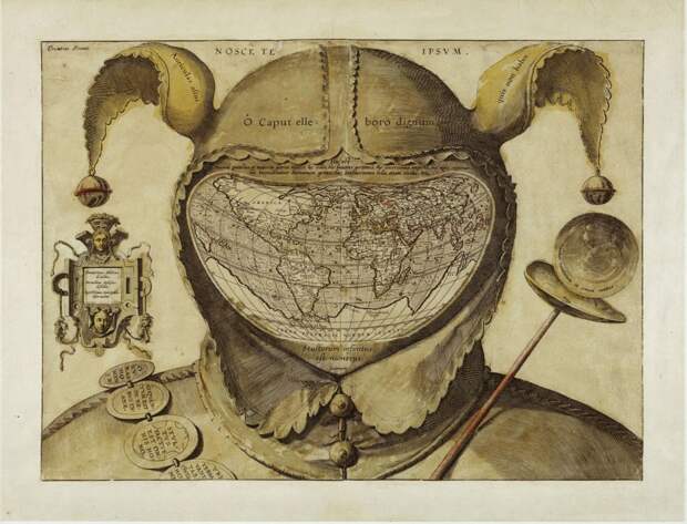Карта шутовского колпака — одна из самых больших загадок картографии