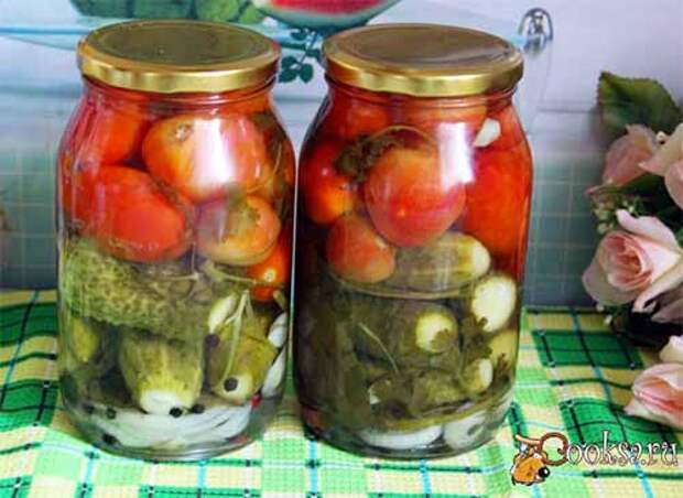 ассорти из овощей на зиму
