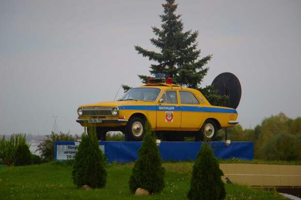 Милицейская ГАЗ-24 — Нижний Новгород памятники, россия, технопамятники