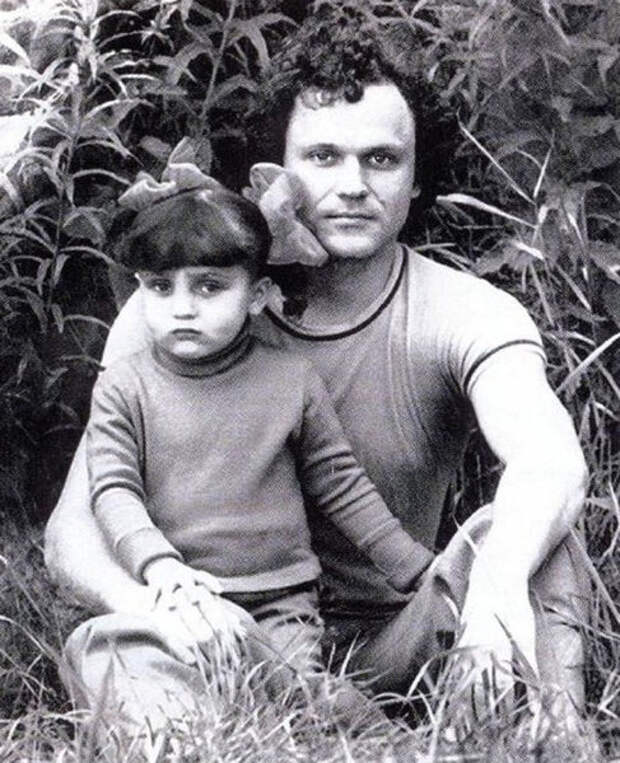 С дочкой Ольгой