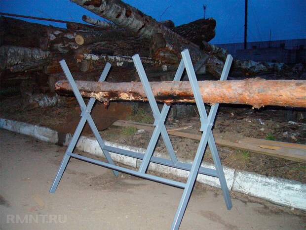 Козлы для распиловки дров: виды, конструкция, как сделать самому