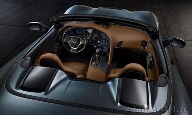 Перед дебютом на Женевском автосалоне опубликована фотогалерея кабриолета Corvette Stingray