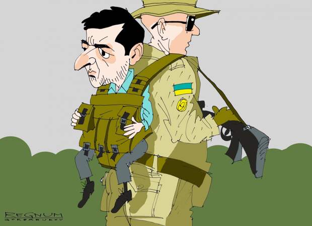 Юморист примеряет френч диктатора