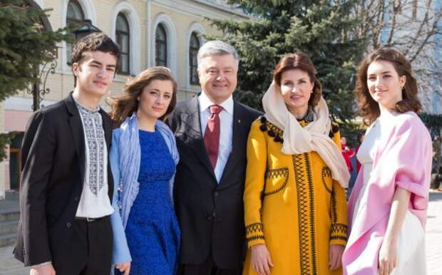 Все дети Порошенко учатся в Великобритании 