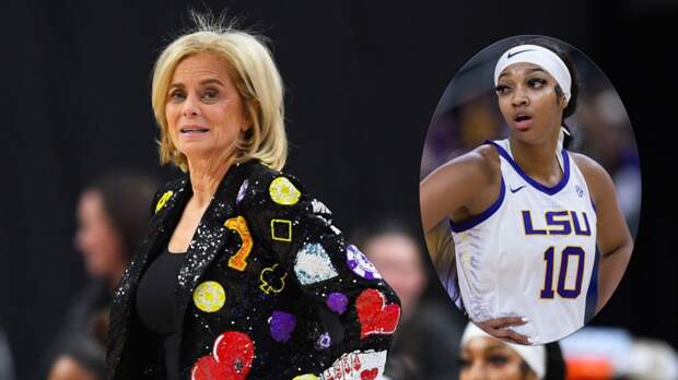 Angel Reese Kim Mulkey Reporter