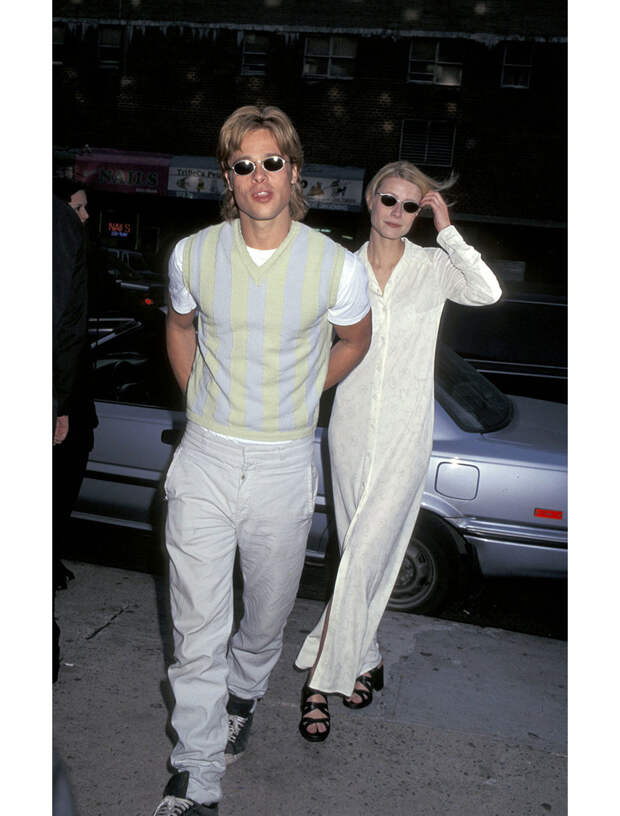 Брэд Питт и Гвинет Пэлтроу, 1996