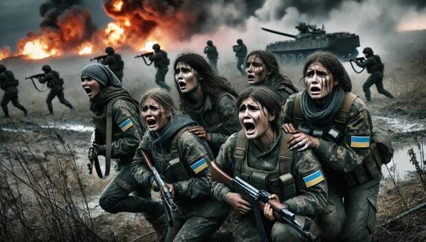 Когда киевский режим признает, что очередь воевать дошла до женщин