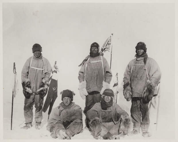 Пятеро на Северном полюсе исследования, исторические фотографии, последний поход, экспедиция, южный полюс