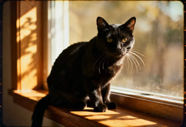 В Шотландии заметили большую чёрную кошку, которой там якобы нет