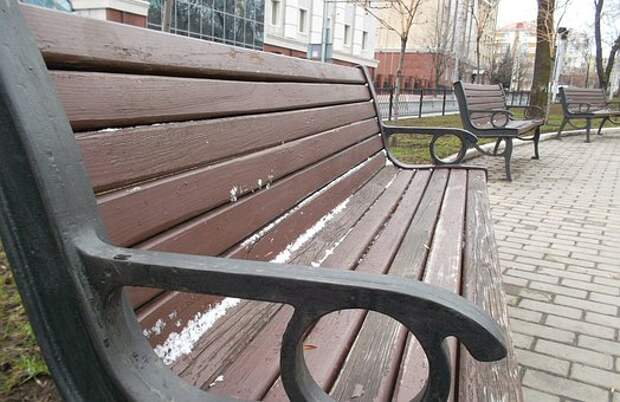 Город, Лавочка, Парк, Скамейка