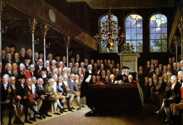 Во время финансового кризиса 1720 года британский парламент обсуждал резолюцию о том, чтобы зашивать банкиров в мешки со змеями и бросать в Темзу Во время финансового кризиса 1720 года британский парламент обсуждал резолюцию о том, чтобы зашивать банкиров в мешки со змеями и бросать в Темзу