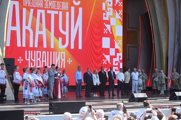 Всечувашский акатуй в Москве собрал более 100 тысяч человек