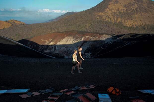 Вулканический сёрфинг в Никарагуа