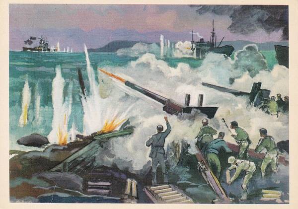 Крейсер против острова ВОВ 1941-1945, история, конвой