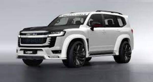 Эффектный и дорогой обвес для нового Land Cruiser показали в сети