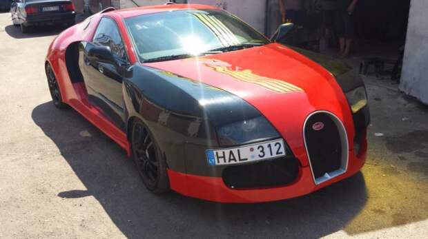 Реплика Bugatti Veyron из Audi A6 Реплика Bugatti Veyron из Audi A6