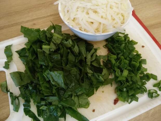 Пицца с курицей и соусом "Альфредо" Курица, Бекон, Пицца, Шпинат, Интересное, Соус, Сыр, Длиннопост, Кулинария