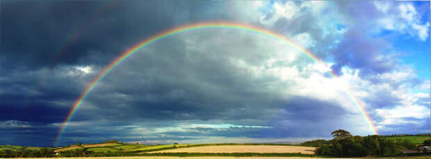 rainbows18 rainbows18 50 потрясающих фотографий двойной радуги