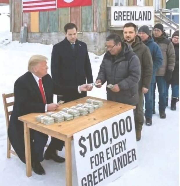 Трампу доложили, что у Дании и Украины договор о взаимной безопасности. Шах и мат, матрасникам