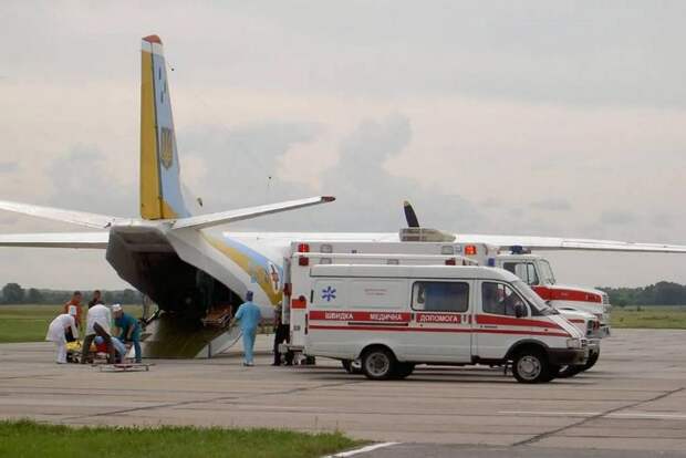 Три санитарных борта прибыло в Жешув после удара «Гераней» по зданиям СБУ