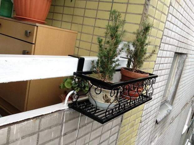 Полки для цветов своими руками