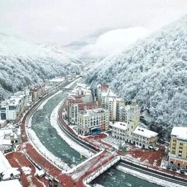 Сочи Зимой Фото.