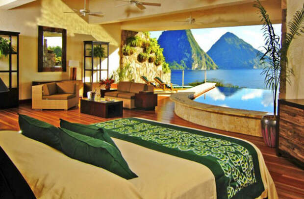 Отель JadeMountain, Сент-Люсия