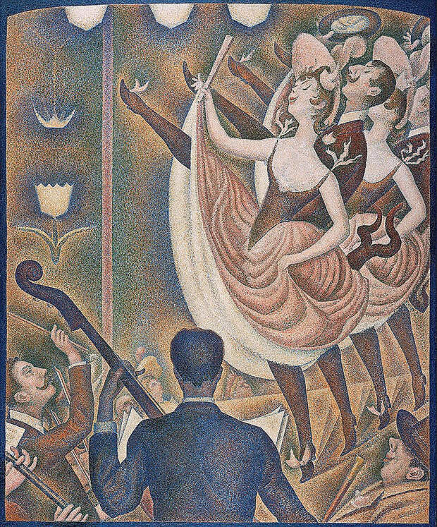 художник Жорж-Пьер Сёра (Georges-Pierre Seurat) картины – 08