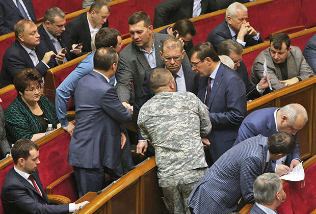 Заседание Верховной Рады