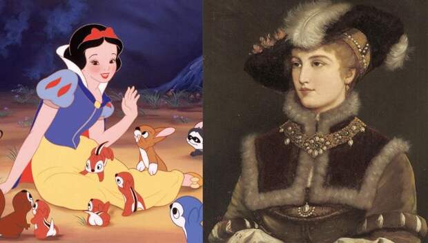 Сказочная Белоснежка в реальной жизни: