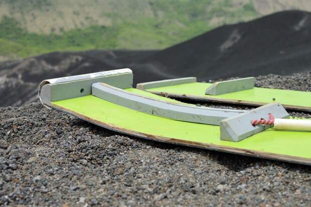 Вулканический сёрфинг в Никарагуа