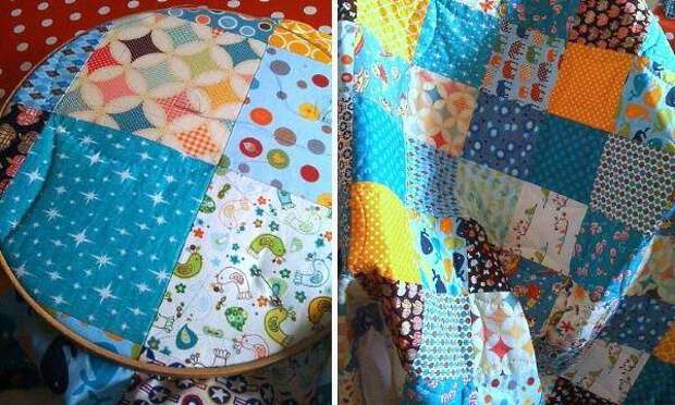 Дополняем строчкой покрывало пэчворк своими руками Детское лоскутное покрывало своими руками