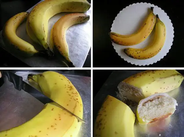 Торт в виде банана фото
