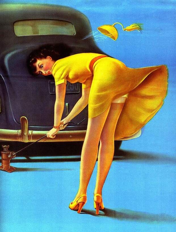 художник Арт Фрам (Art Frahm) пин-ап – 16