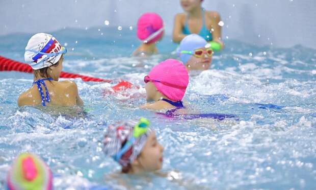 В обновлённом бассейне школы № 28 Северодвинска прошли первые занятия