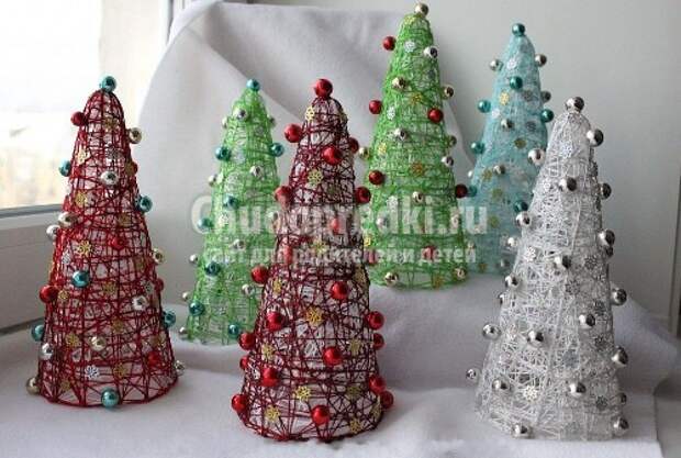 Ёлочка из бисера