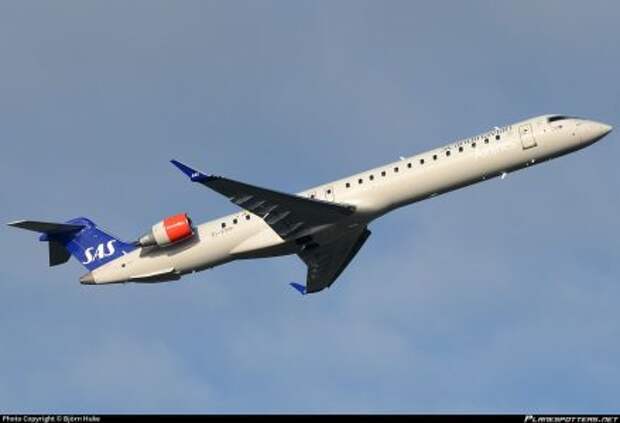 Bombardier CRJ900LR авиакомпании CityJet для авиакомпании Scandinavian Airlines